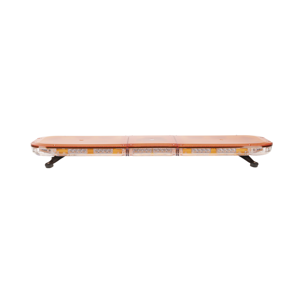 Barra de luces de 47" con 88 LEDs de alta potencia, color ámbar, ideal para equipar unidades de seguridad privada, minería e industria