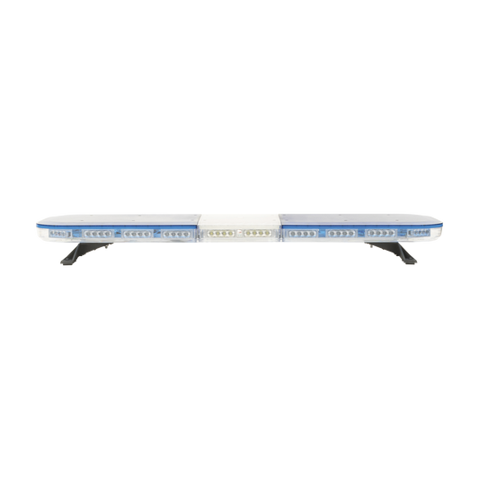 Barra de luces de 47" azul, 88 LED, con control de tráfico en color azul, ideal para equipar unidades de seguridad pública