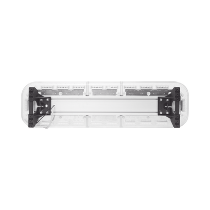 Barra de luces de 47" rojo/azul, 88 LED, con control de tráfico en color ámbar, ideal para equipar unidades de seguridad publica