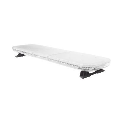 Barra de luces de 47" rojo/azul, 88 LED, con control de tráfico en color ámbar, ideal para equipar unidades de seguridad publica