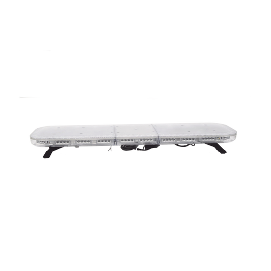 Barra de luces de 47" rojo/azul Domos Claros, 88 LED, con control de tráfico en color rojo/azul, ideal para equipar unidades de seguridad pública