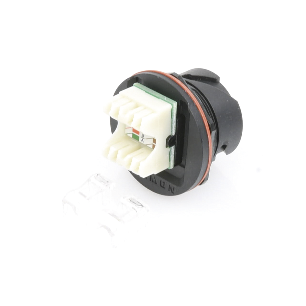 Jack Reforzado Ruggedized MAX, Cat6, Para Uso Industrial o Exterior, Protecci�n IP67