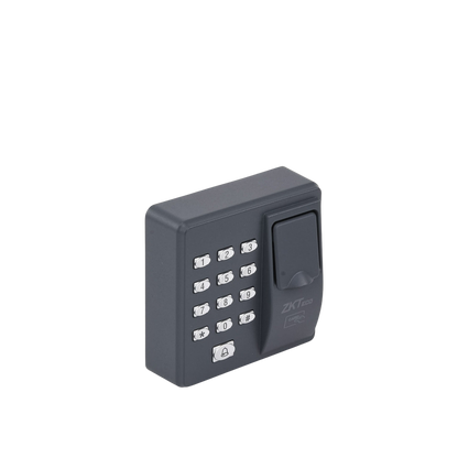 Lector Biométrico de Huella y Proximidad / 500 Huellas 500 Tarjetas / Teclado / Autónomo / Salida Relevador / Control de Acceso