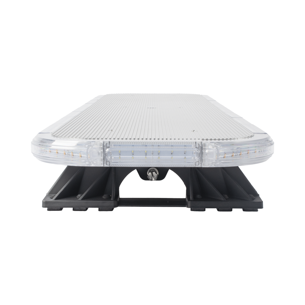Barra de Luces LED de 46” Ambar, de 132 LEDs, Controlador Incluido - Ideal para Equipar Unidades de seguridad privada y vehiculos de trabajo
