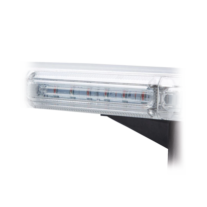Barra de luces LED de 46" Rojo/Azul/Ambar , De 132 LEDs, Controlador Incluido, Ideal para Equipar Unidades de Seguridad Publica