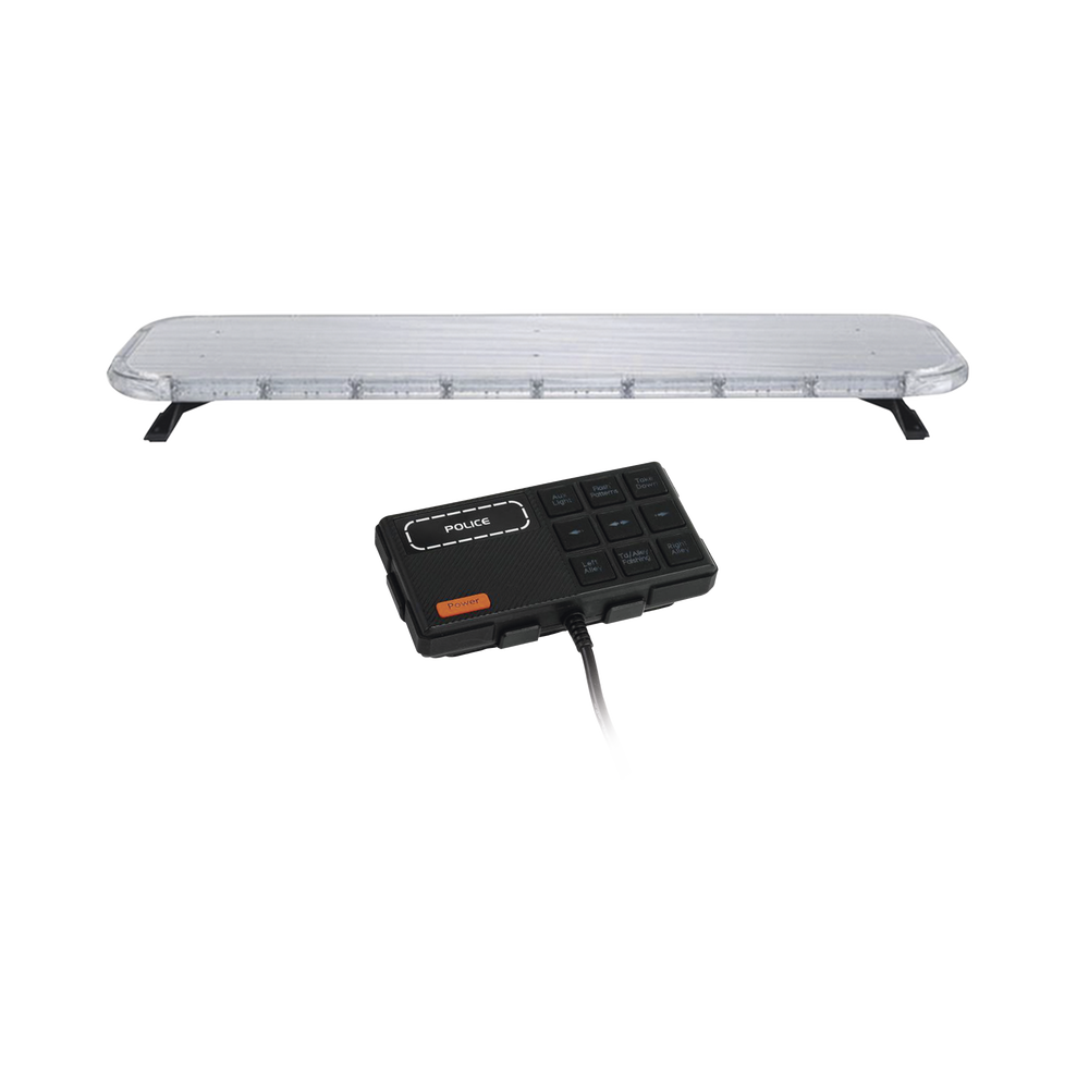 Kit básico para equipamiento de unidades de Seguridad Pública con Sirena Mono-mando