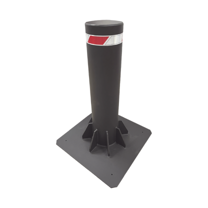 Bolardo Fijo de Alta Seguridad de 220 mm de Diámetro / Fabricado en Acero al Carbón