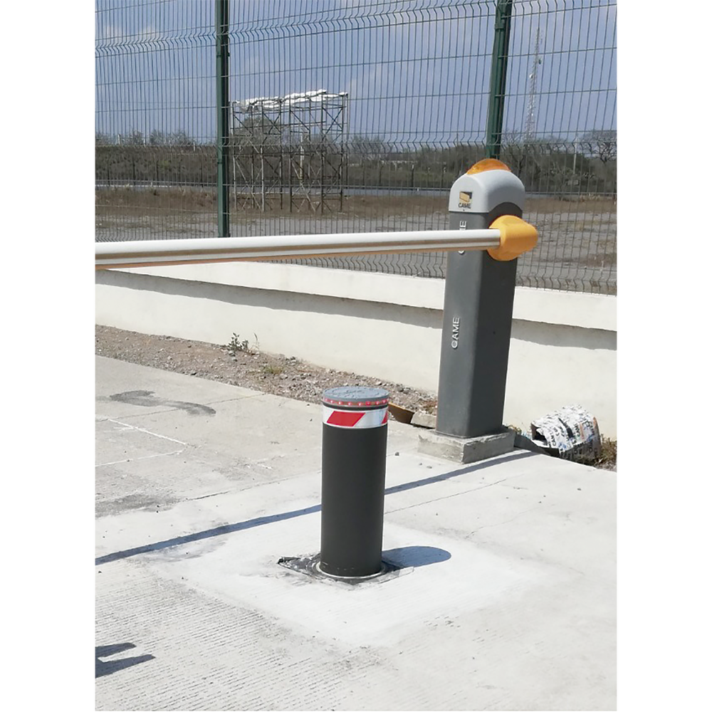 Bolardo Hidráulico / TODO INCLUIDO (Incluye Bomba Hidráulica Italiana) / Alta resistencia al impacto hasta 250 000 J / Uso intensivo (Incluye Bomba italiana)/ Tarjeta controladora incluida / Fácil instalación