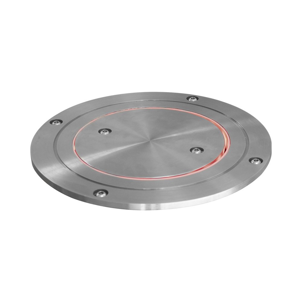 Bolardo Hidráulico Antiembestida 220 mm × 600 mm / Acero Inoxidable 304 / 200,000 J de Resistencia al Impacto / Bomba Hidráulica Integrada / Ciclo de 4 seg / 100 Ciclos por Hora