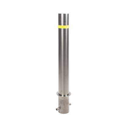 Bolardo Fijo de Acero Inoxidable de 900 mm de Altura / Ideal para aplicaciones delimitaciones de automóviles
