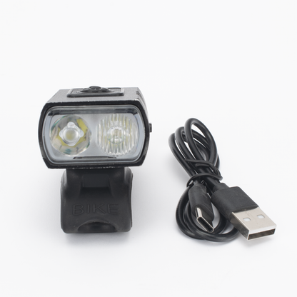 Luz Auxiliar Delantera Ultra Brillante, Para Bicicletas, 500 Lúmenes, Con Montaje Incluido