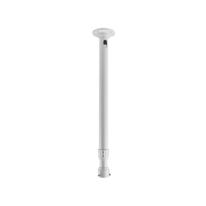 Montaje de techo telescópico tipo tubo para PTZ Hikvision, largo 60 cm - 120 cm