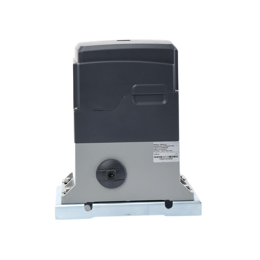 Operador para puertas corredizas / 1200 kgs / Aprendizaje automático de finales de carrera / Fácil instalación