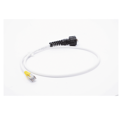 Patch Cord Reforzado Industrial (Ruggedized), Cat6A Blindado S/FTP, CM/LS0H, 0.91 Metros (3 Pies)
