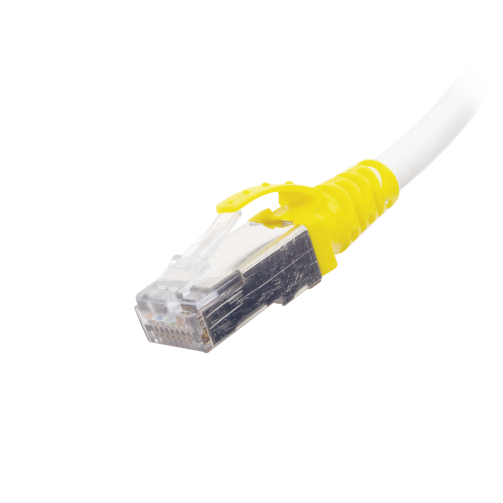 Patch Cord Reforzado Industrial (Ruggedized), Cat6A Blindado S/FTP, CM/LS0H, 1.52 Metros (5 Pies)