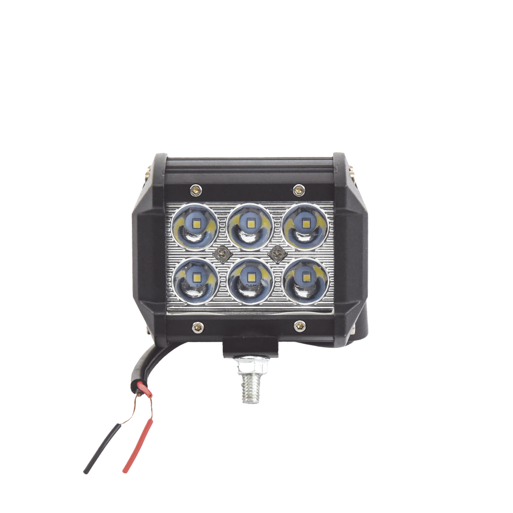 Luz de Trabajo de 6 LED, 1500 Lúmenes, 9 Watts, 10-30 Vcc, IP67, 4 pulgadas