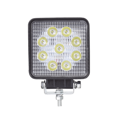 Luz de trabajo de 9 LED , 2300 Lúmenes, 27 Watts, 10-30 Vcc, IP67