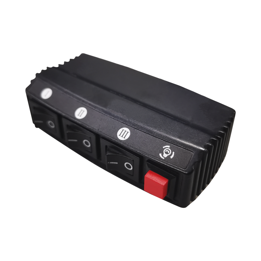 Switch de 4 interruptores para Encendido/Apagado y Control de patrones de destello