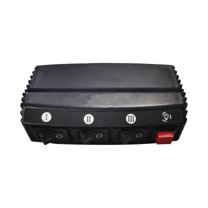 Switch de 4 interruptores para Encendido/Apagado y Control de patrones de destello