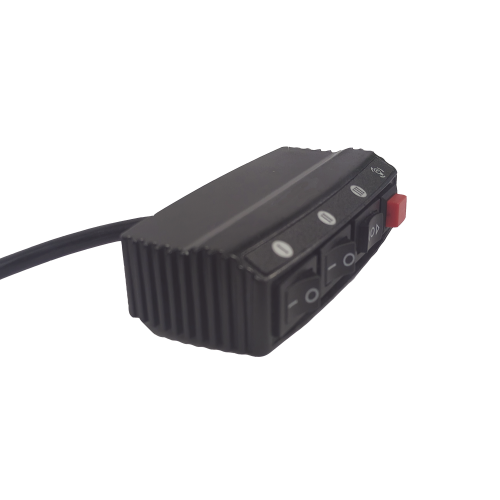 Switch de 5 interruptores para Encendido/Apagado y Control de patrones de destello