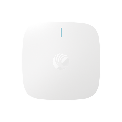 Punto de Acceso Empresarial Wi-Fi 6/6E XE3-4 / 3 Radios (2.4, 5 y 6 GHz) Definidos por Software (SDR) / Hasta 1,500 Clientes / Gestión desde la Nube cnMaestro / Seguridad WPA3 / Montaje en Techo o Plafón / Alimentación PoE