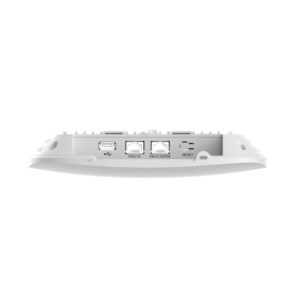 Punto de Acceso Empresarial Wi-Fi 6/6E XE3-4 / 3 Radios (2.4, 5 y 6 GHz) Definidos por Software (SDR) / Hasta 1,500 Clientes / Gestión desde la Nube cnMaestro / Seguridad WPA3 / Montaje en Techo o Plafón / Alimentación PoE