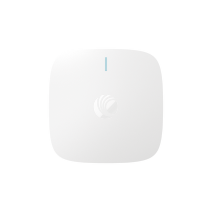 Punto de Acceso Empresarial Wi-Fi 6/6E XE3-4 / 3 Radios (2.4, 5 y 6 GHz) Definidos por Software (SDR) / Hasta 1,500 Clientes / Gestión desde la Nube cnMaestro / Seguridad WPA3 / Montaje en Techo o Plafón / Alimentación PoE