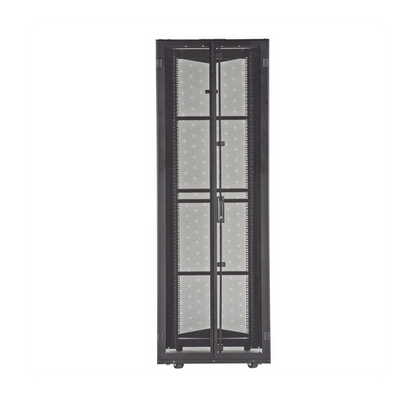 Gabinete FlexFusion para Centros de Datos, 42 UR, 600 mm de Ancho, 1070 mm de Profundidad, Fabricado en Acero, Color Negro
