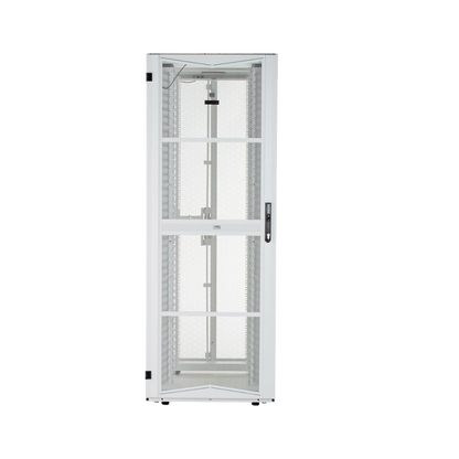 Gabinete FlexFusion para Centros de Datos, 42 UR, 600 mm de Ancho, 1070 mm de Profundidad, Fabricado en Acero, Color Blanco