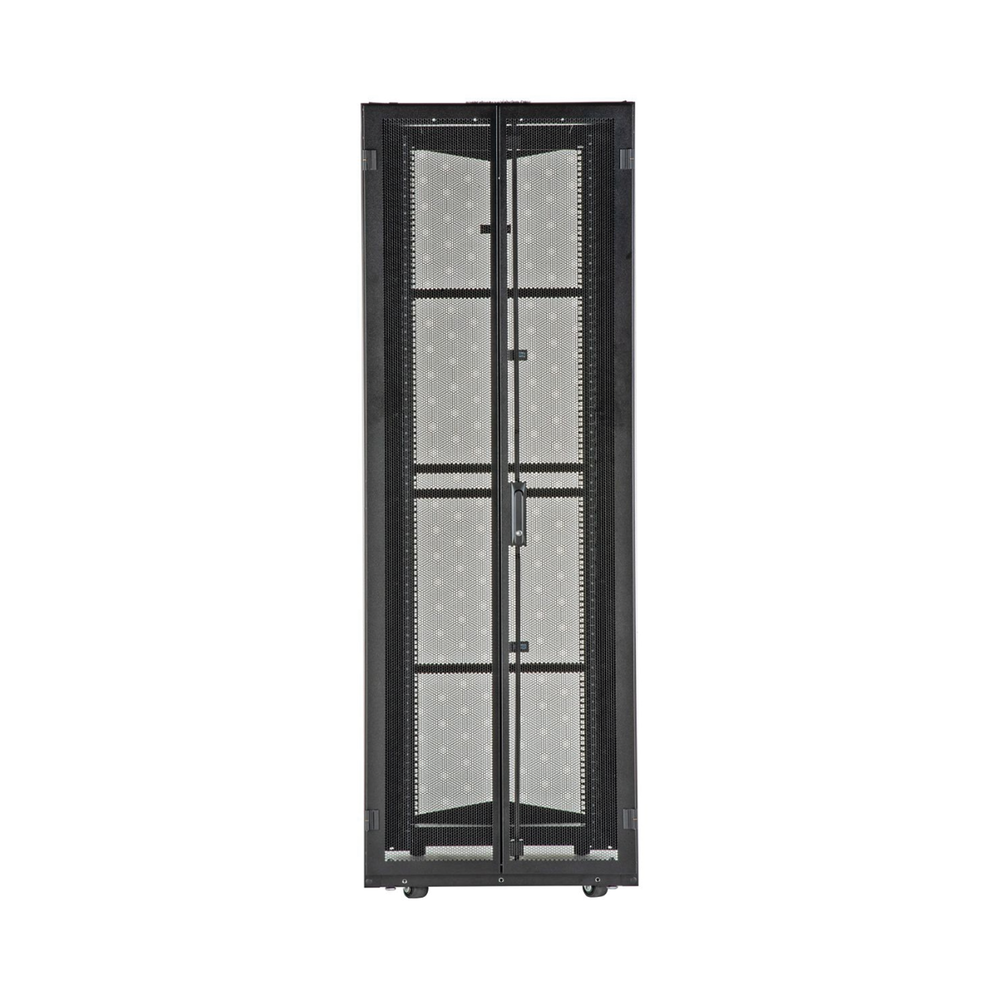 Gabinete FlexFusion para Centros de Datos, 42 UR, 700 mm de Ancho, 1200 mm de Profundidad, Fabricado en Acero, Color Negro