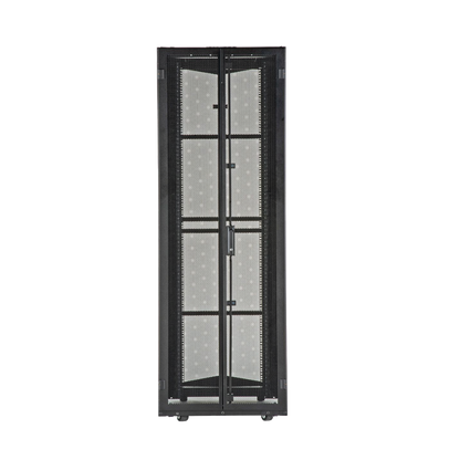 Gabinete FlexFusion para Centros de Datos, 42 UR, 800 mm de Ancho, 1200 mm de Profundidad, Fabricado en Acero, Color Negro