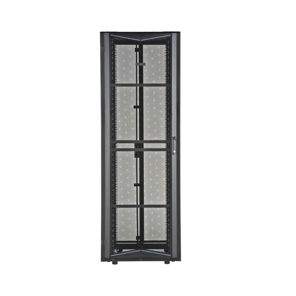 Gabinete FlexFusion para Centros de Datos, 45 UR, 800 mm de Ancho, 1200 mm de Profundidad, Fabricado en Acero, Color Negro