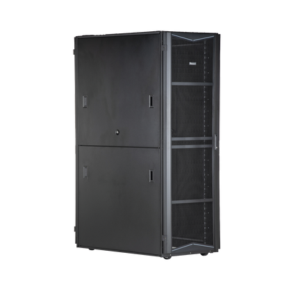 Gabinete FlexFusion para Centros de Datos, 45 UR, 800 mm de Ancho, 1200 mm de Profundidad, Fabricado en Acero, Color Negro
