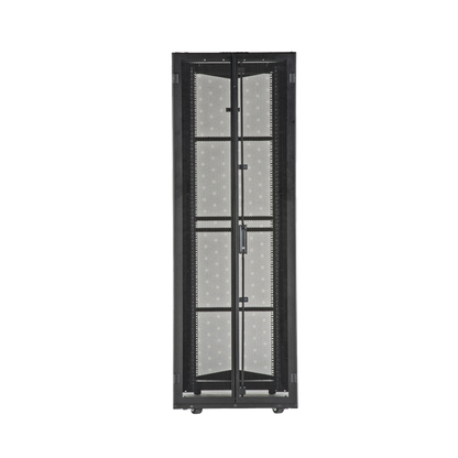 Gabinete FlexFusion para Centros de Datos, 45 UR, 800 mm de Ancho, 1200 mm de Profundidad, Fabricado en Acero, Color Negro
