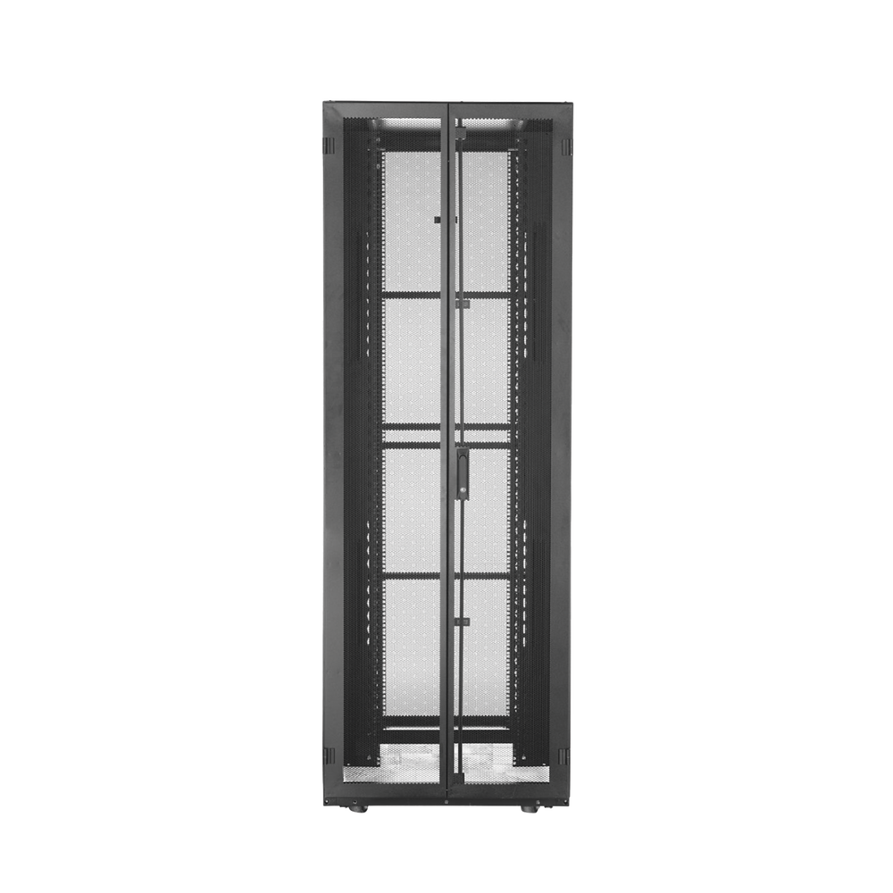 Gabinete FlexFusion™ XGL (Light) para Centros de Datos, 42 UR, 600 mm de Ancho, 1070 mm de Profundidad, Fabricado en Acero, Color Negro