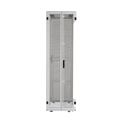 Gabinete FlexFusion™ XGL (Light) para Centros de Datos, 42 UR, 600 mm de Ancho, 1200 mm de Profundidad, Fabricado en Acero, Color Blanco