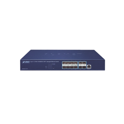 Switch Administrable Capa 3, 12 Puertos SFP+ 10G BASE-X, 1 Puerto de Consola  RJ45.