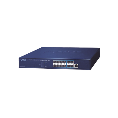 Switch Administrable Capa 3, 12 Puertos SFP+ 10G BASE-X, 1 Puerto de Consola  RJ45.