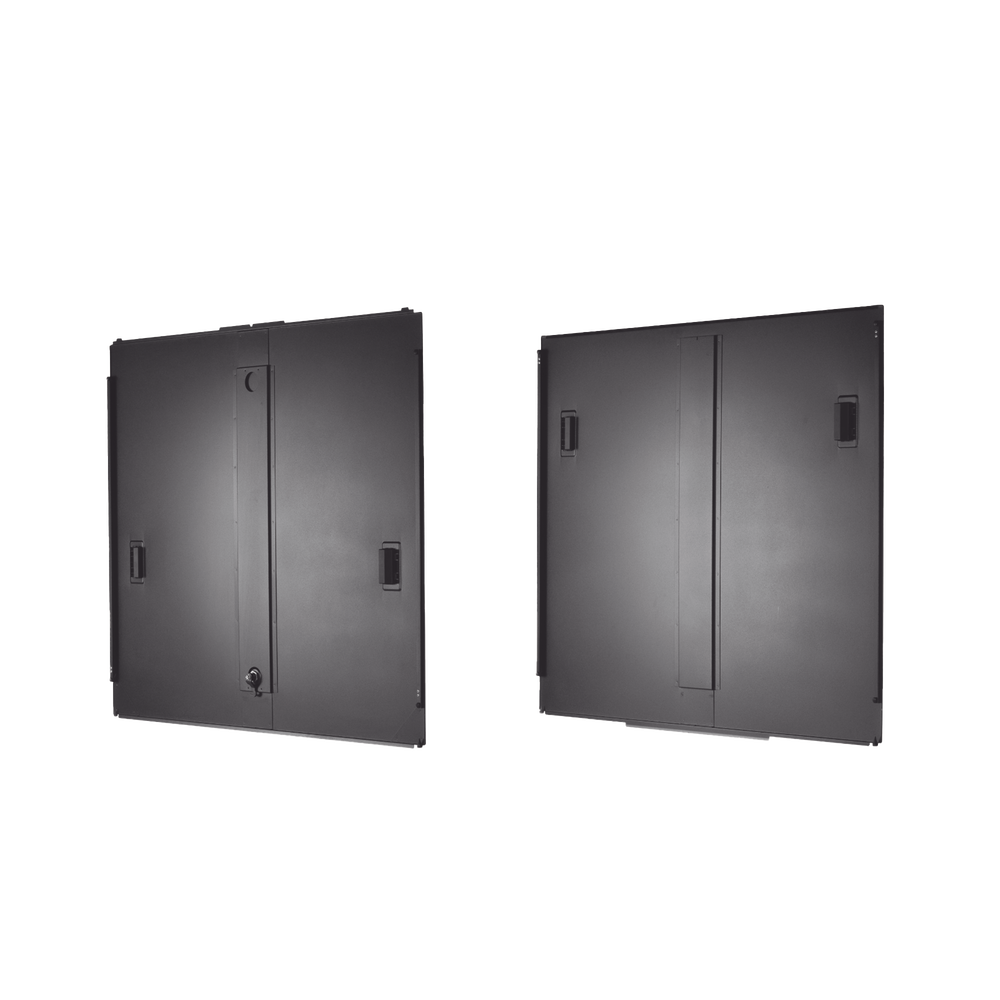 Panel Lateral Para Uso Con Gabinete FlexFusion™ de 45 RU x 1070 mm, Incluye Panel Lateral Superior e Inferior, Color Negro