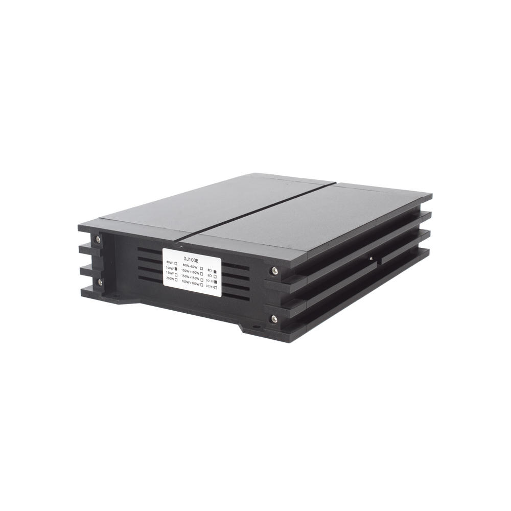 Sirena Vehicular de 100W de Potencia, Con Controlador Unimando Para Tonos, Control de 3 Salidas Auxiliares, Microfono e Interconexión a Radio