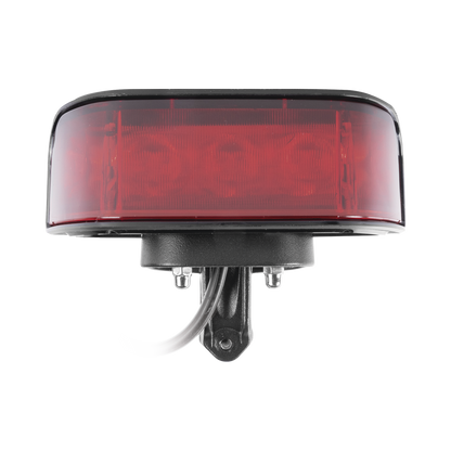 Luz Frontal Ultra Brillante para motocicleta, color rojo