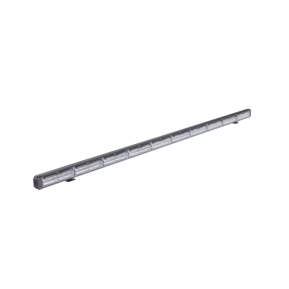 Barra de luz de advertencia de 10 Módulos de 6 LED, 49 Pulgadas Ambar