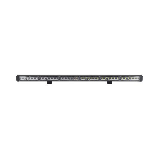 Barra de luz de advertencia de 6 Módulos de 6 LED, 30 Pulgadas, Ámbar/Claro