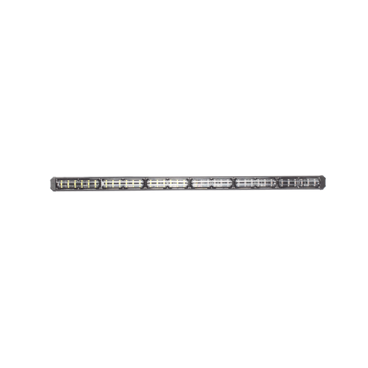 Barra de luz de advertencia de 6 Módulos de 6 LED, 30 Pulgadas, Roja