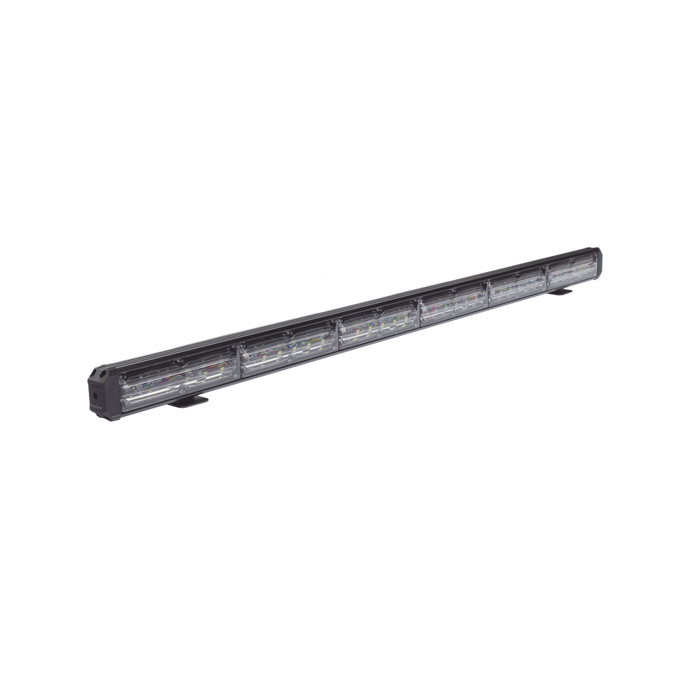 Barra de luz de advertencia de 6 Módulos de 6 LED, 30 Pulgadas, Rojo / Azul