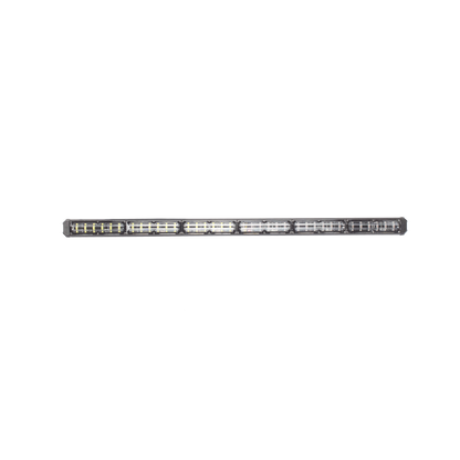 Barra de luz de advertencia de 6 Módulos de 6 LED, 30 Pulgadas, Rojo / Claro