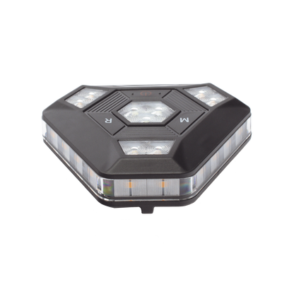 Luz Auxiliar Ámbar Ultra Brillante Para Automóviles, Motocicletas y Bicicletas Con Montaje Magnético