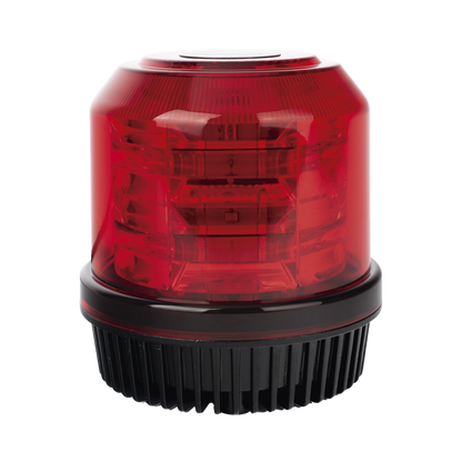 Burbuja brillante de 12 LEDs, color rojo, montaje fijo