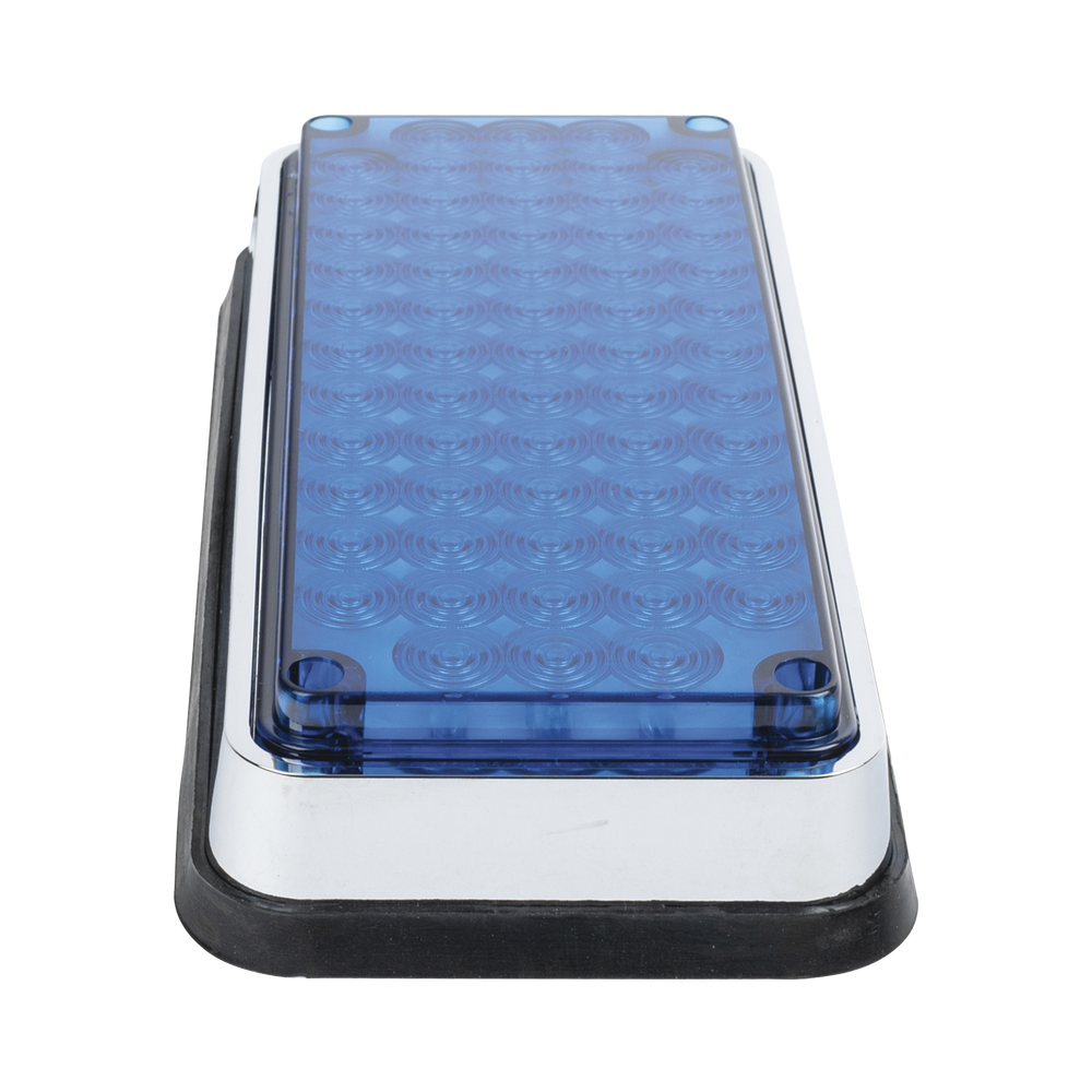Luz de advertencia de 7x3", Color Azul, Ideal para ambulancias