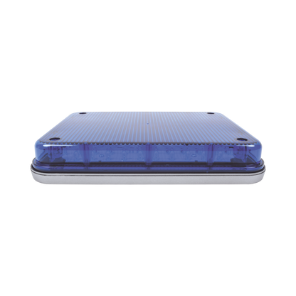 Luz de advertencia de 9x7", Color Azul, Ideal para Ambulancias